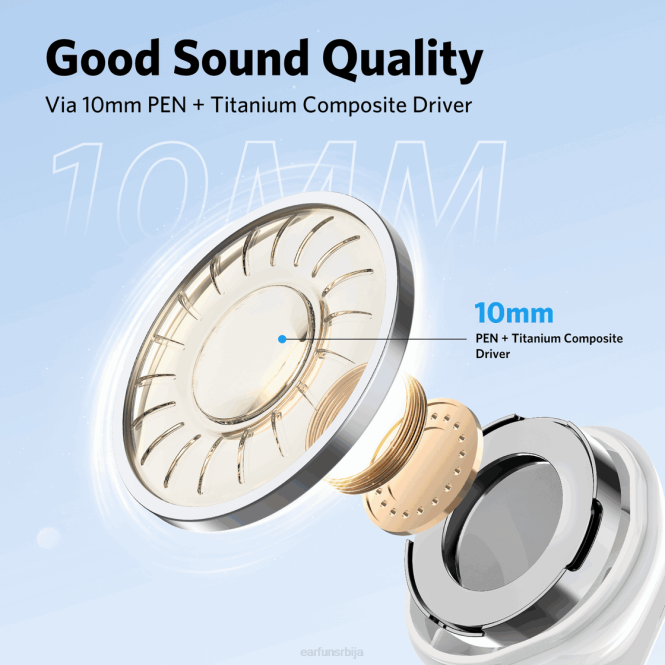 EarFun слушалице аир мини 2 JRZD17 бео