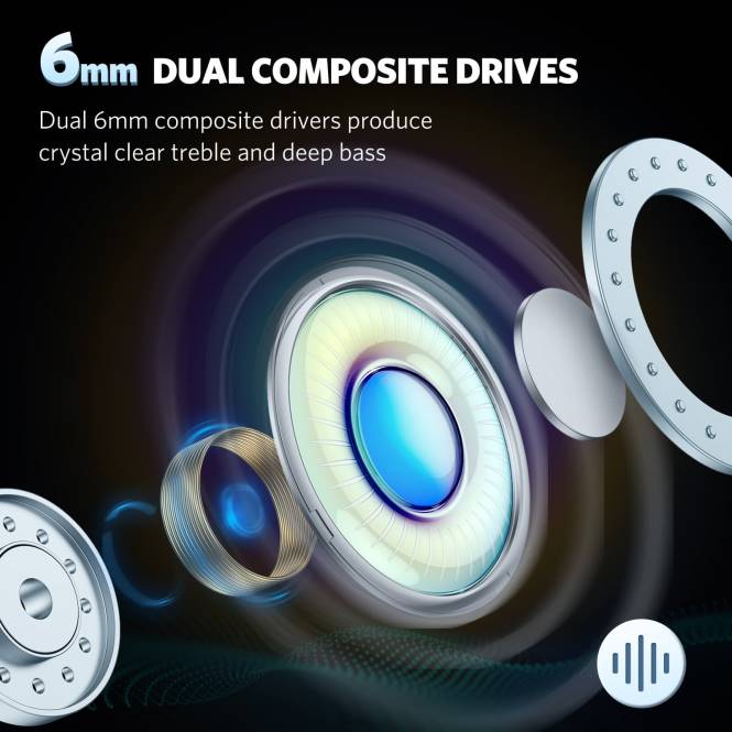 EarFun слушалице бесплатно про 2 JRZD18 црн