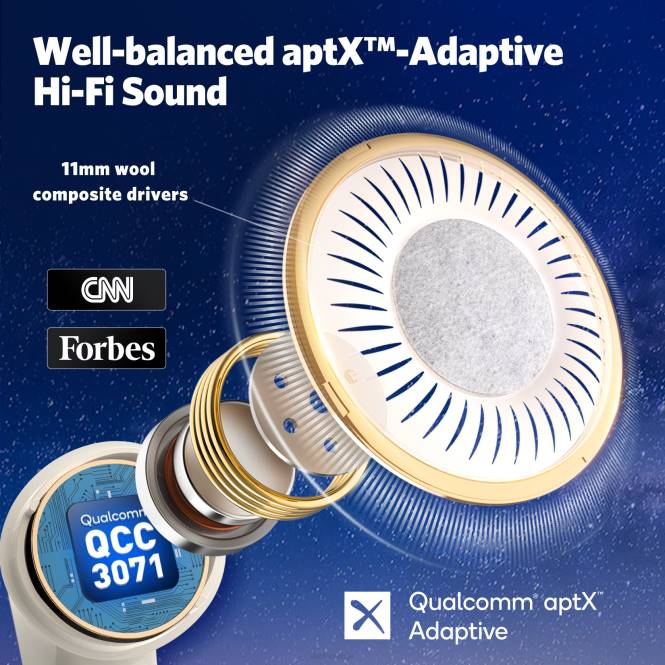 EarFun слушалице аир про 3 JRZD4 зоб бела