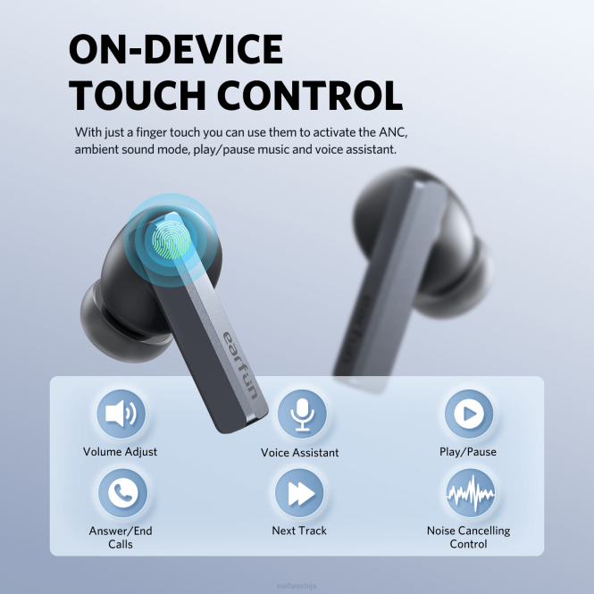 EarFun слушалице аир про св JRZD12 црн