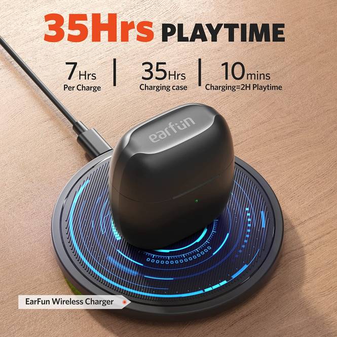 EarFun слушалице ваздух JRZD14 црн