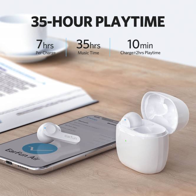 EarFun слушалице ваздух JRZD15 бео